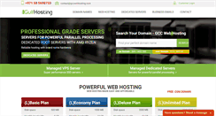 Desktop Screenshot of gccwebhosting.com